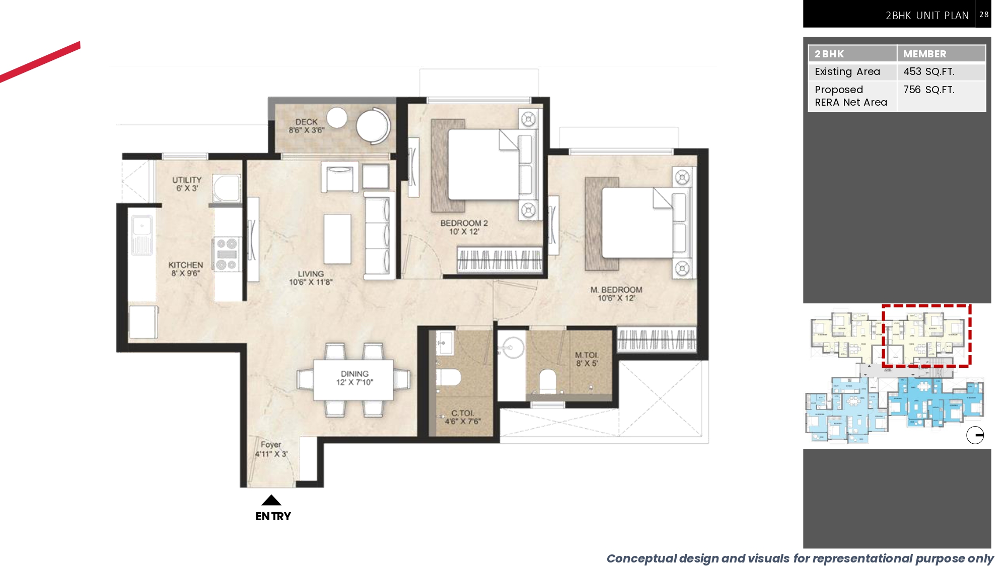 Mahindra Malad West Codename 64 Floor Plan 1